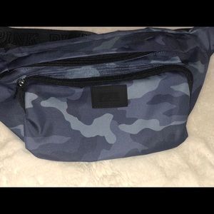 PINK BY VICTORIA’S SECRET BLUE CAMO WAIST BELT